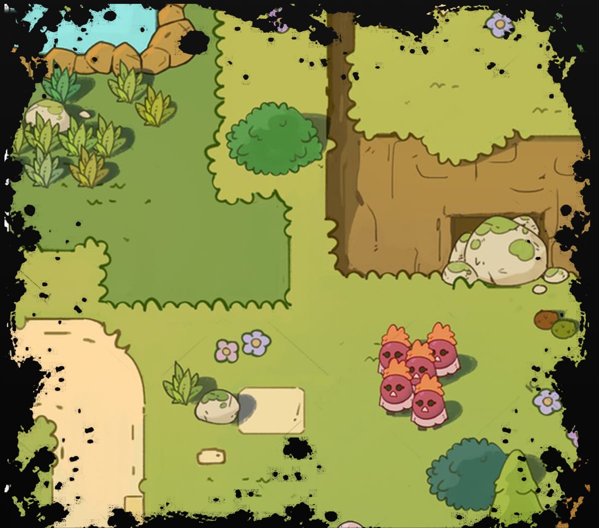 失败项目的早期测试图(小程序游戏)